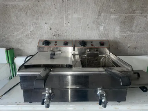 🍟 Friteuse professionnelle 2 bacs – 480 € seulement ! Performance & capacité en 220V, Marseille, F.C PRO